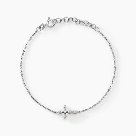 Bracelet Ysalis Argent Blanc Oxyde De Zirconium - Bracelets fantaisie Femme | Marc Orian