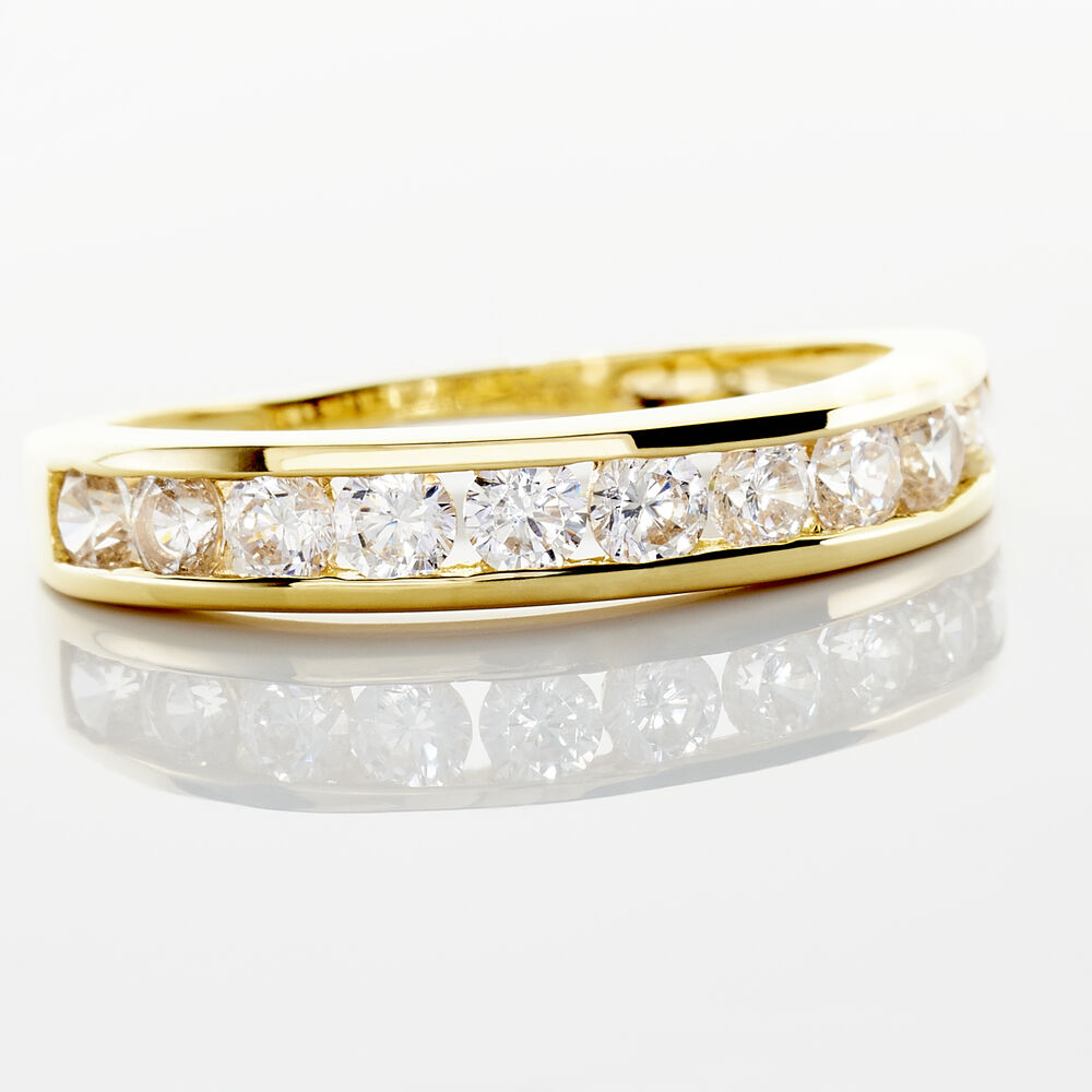 Alliance Davila Or Jaune Oxyde De Zirconium - Alliances duo Femme | Marc Orian