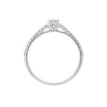 Bague Solitaire Or Blanc Nyala Diamants - Solitaires Femme | Marc Orian