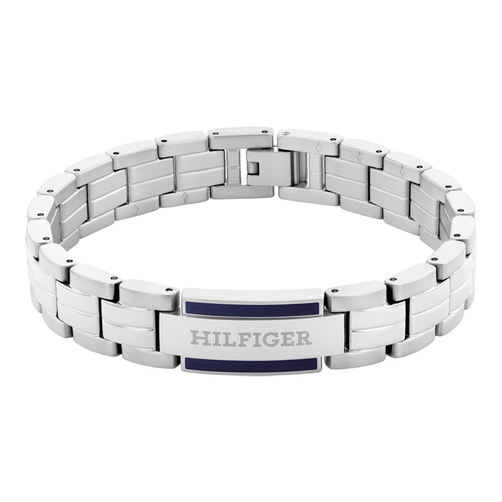 Bracelet Tommy Hilfiger Parker Acier Blanc - Bracelets chaînes Homme | Marc Orian