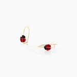 Boucles D'oreilles Pendantes Helidie Coccinelle Or Jaune - Pendantes Enfant | Marc Orian
