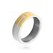 Bague Phebus Him Acier Bicolore - Bijoux fantaisie Homme | Marc Orian