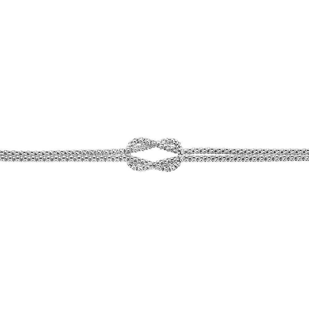 Bracelet Deauville Argent Blanc - Bracelets chaînes Femme | Marc Orian