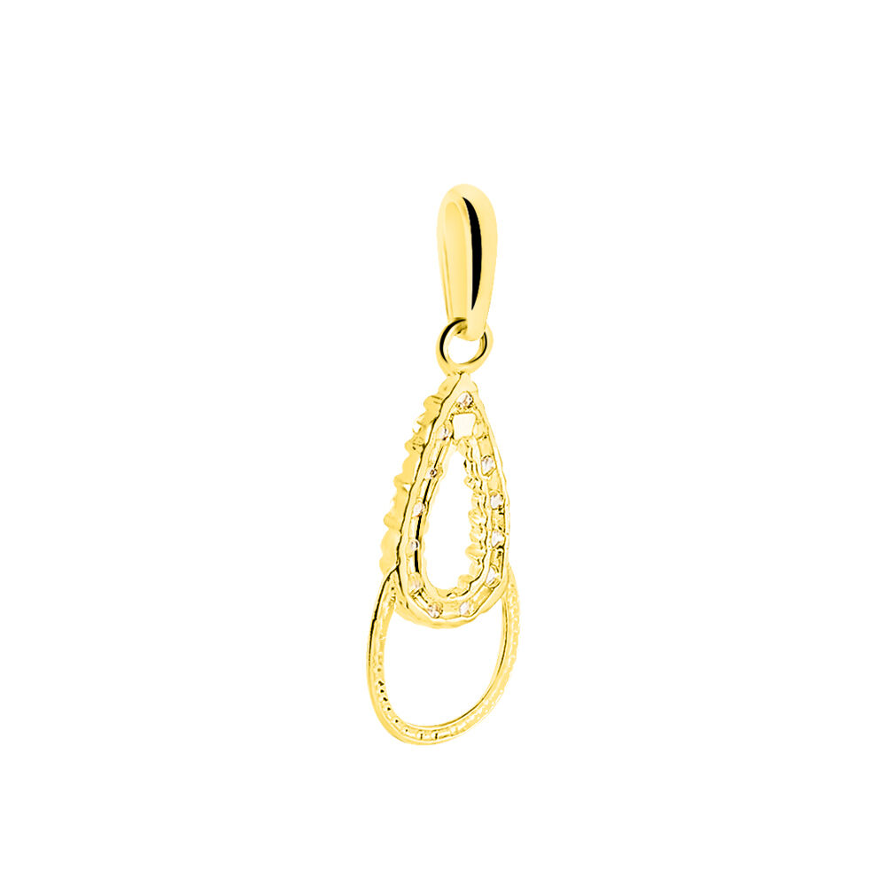 Pendentif Revelyne Or Jaune Oxyde De Zirconium - Pendentifs Femme | Marc Orian
