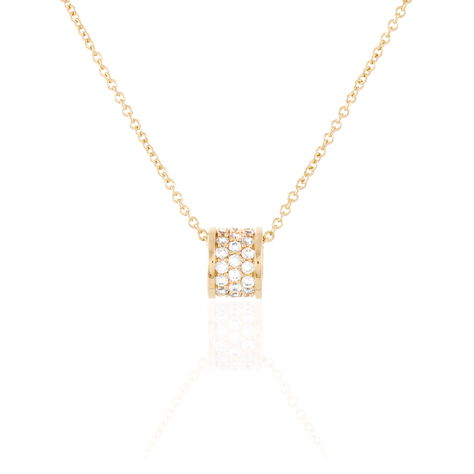 Collier Gia Plaqué Or Jaune Oxyde De Zirconium - Colliers avec pierres Femme | Marc Orian
