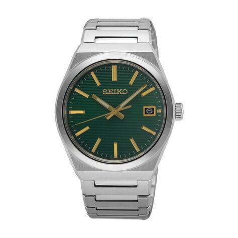 Montre Seiko Classique Vert - Montres &eacute;tanches Homme | Marc Orian