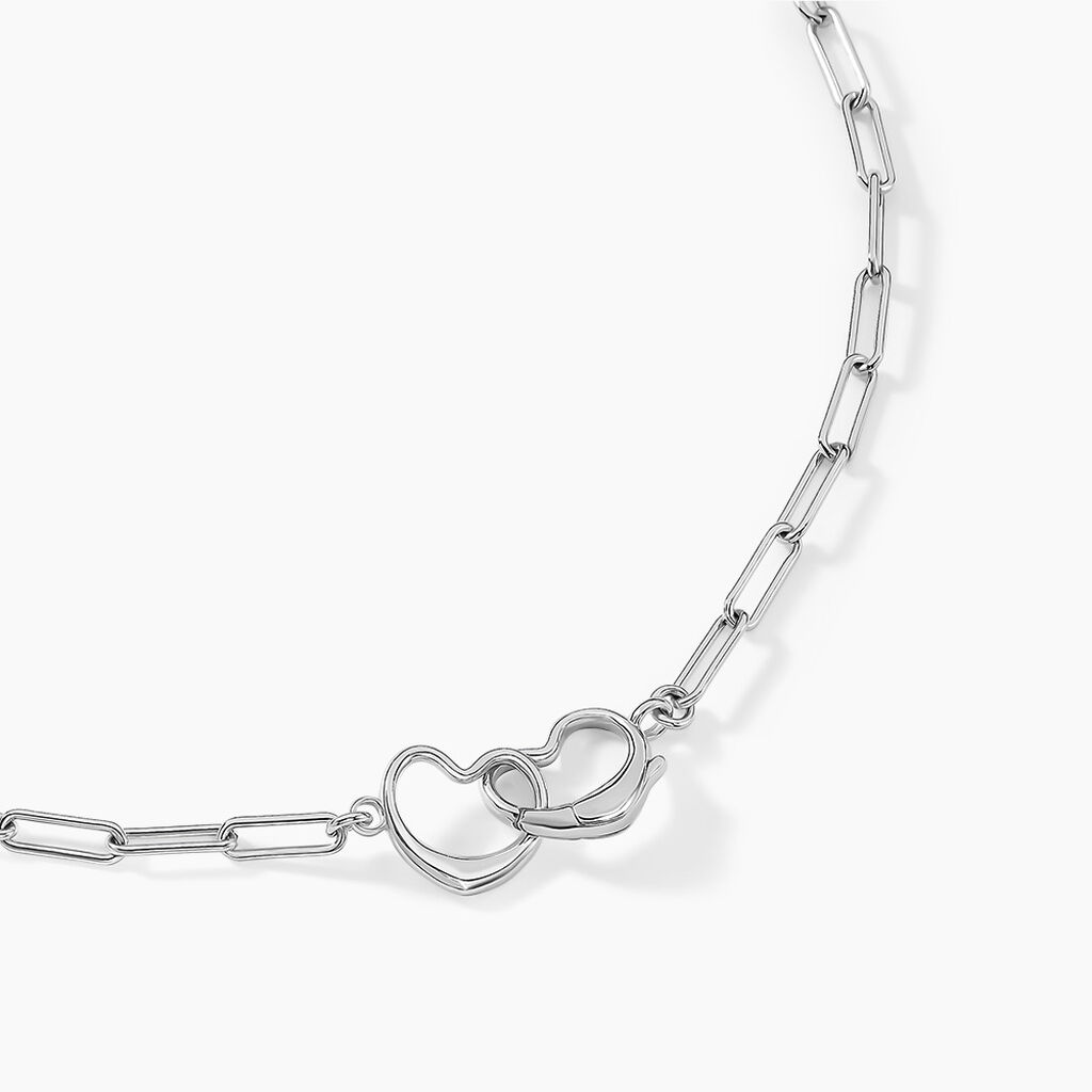 Collier Allyce Argent Blanc - Colliers Femme | Marc Orian