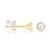 Boucles D'oreilles Puces Eddie Or Jaune Oxyde De Zirconium - Puces Femme | Marc Orian