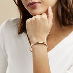 Bracelet Jonc Yuriy Fil Flexible Or Jaune - Bracelets joncs Femme | Marc Orian