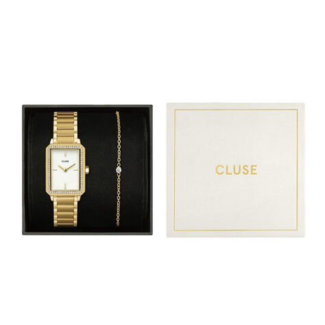 Coffret De Montre Cluse Fluette Blanc - Montres &eacute;tanches Femme | Marc Orian
