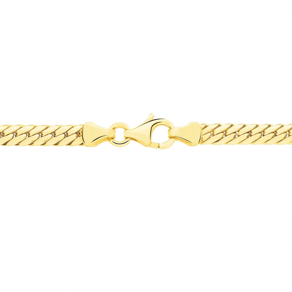 Collier Doline Maille Anglaise Or Jaune - Chaines Femme | Marc Orian