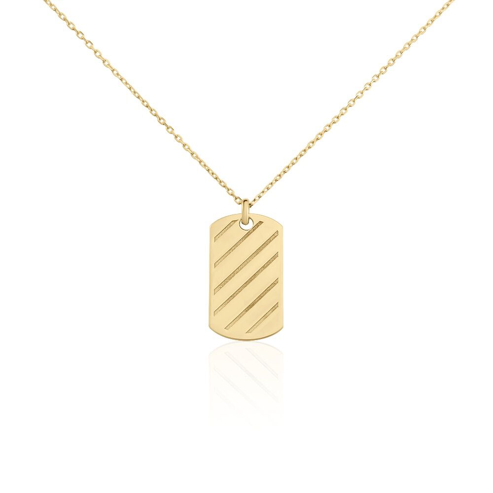 Collier Plaque Or Rayden - Colliers ete Homme | Marc Orian