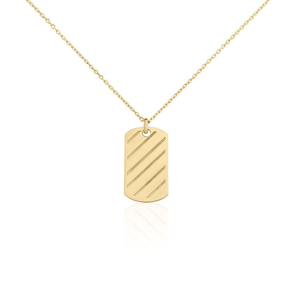 Collier Plaque Or Rayden - Colliers ete Homme | Marc Orian