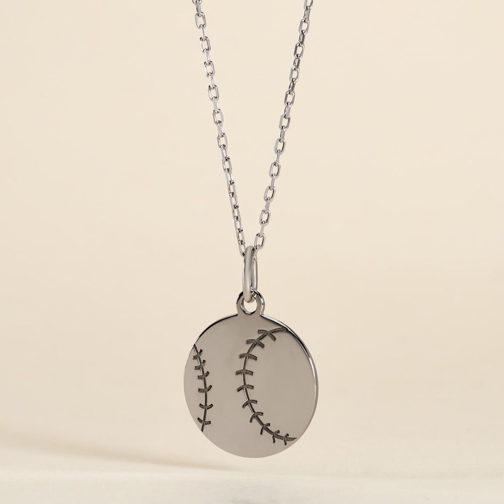 Pendentif Enee Argent Blanc - Bijoux personnalisés Famille | Marc Orian