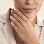 Bague Insaf Plaqu&eacute; Or Jaune Oxyde De Zirconium - Bijoux fantaisie Femme | Marc Orian