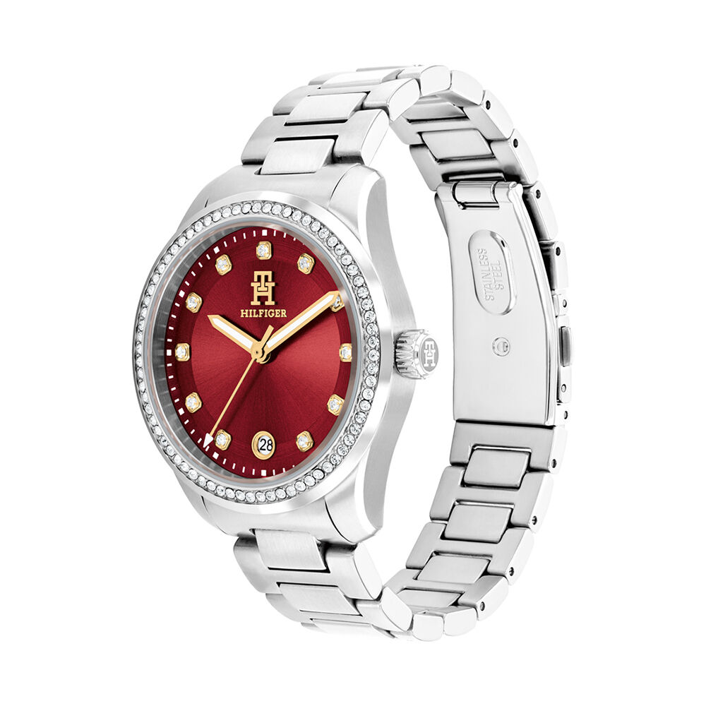 Montre Tommy Hilfiger Th85 Crystals Cerise - Montres étanches Femme | Marc Orian