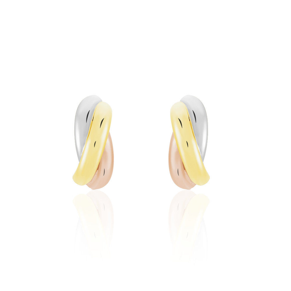 Cr&eacute;oles Igora Or Tricolore - Cr&eacute;oles Femme | Marc Orian