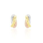 Cr&eacute;oles Igora Or Tricolore - Cr&eacute;oles Femme | Marc Orian