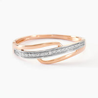 Bague Solena Or Rose Diamant