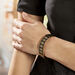 Bracelet Jonc Imagine Gwladys Acier Jaune - Bracelets joncs Femme | Marc Orian