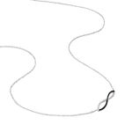 Collier Prudentia Argent Blanc Oxyde De Zirconium - Colliers avec pierres Femme | Marc Orian