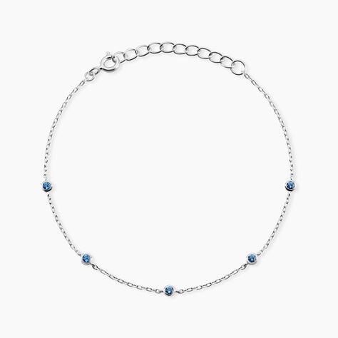 Bracelet Thesee Argent Blanc Oxyde De Zirconium - Bracelets fantaisie Femme | Marc Orian