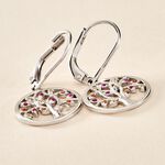 Boucles D'oreilles Pendantes Alive Argent Blanc Oxyde De Zirconium - Pendantes Femme | Marc Orian