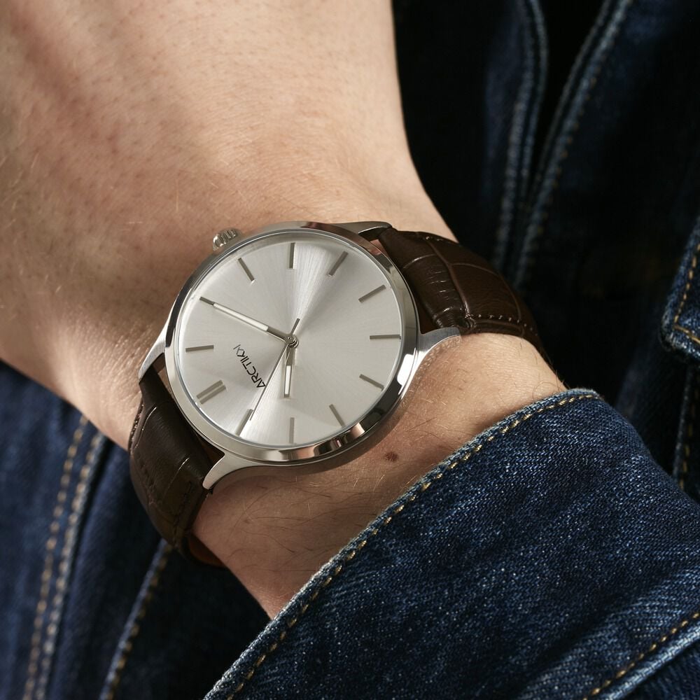 Montre Arctik Micro Argenté - Montres classiques Homme | Marc Orian