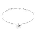Bracelet Nikoline Argent Blanc Oxyde De Zirconium - Bracelets Medailles Femme | Marc Orian