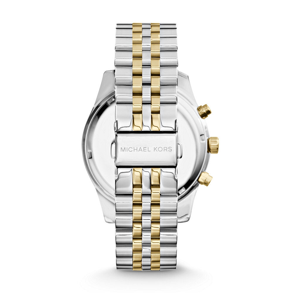 Montre Michael Kors Lexington Argent&eacute; - Montres &eacute;tanches Homme | Marc Orian