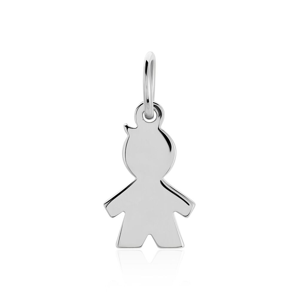Pendentif Kids Argent Blanc - Pendentifs Femme | Marc Orian