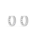 Cr&eacute;oles Anne-sixtine Argent Blanc Oxyde De Zirconium - Cr&eacute;oles Femme | Marc Orian