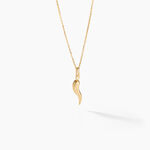 Pendentif Felicette Corne Abondance Or Jaune - Pendentifs Unisex | Marc Orian