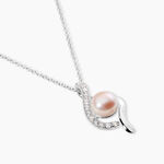Collier Deniz Argent Blanc Perle De Culture Et Oxyde De Zirconium - Colliers avec pierres Femme | Marc Orian