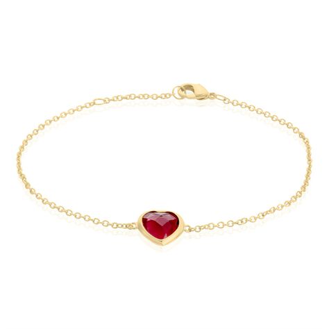 Bracelet Meurisse Plaqué Or Pierre Artificielle - Bracelets chaînes Femme | Marc Orian