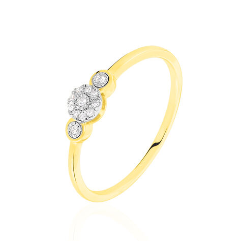 Bague Cesarita Or Jaune Diamant - Bagues fiançailles Femme | Marc Orian