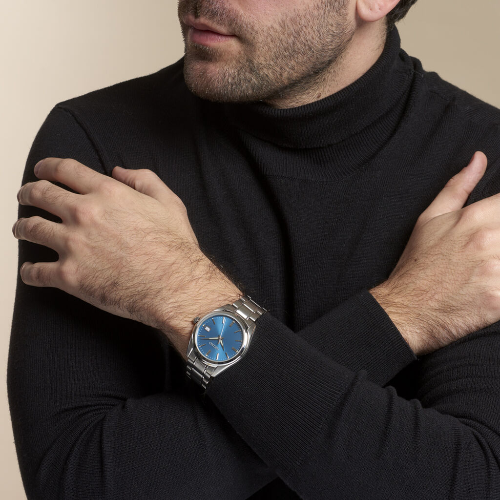 Montre Seiko Classique Turquoise - Montres classiques Homme | Marc Orian