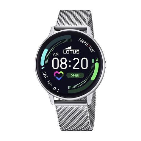 Coffret De Montre Lotus Connectée Smartwach Noir -  Homme | Marc Orian