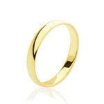 Alliance Amarande Demi Jonc Classique Or Jaune - Alliances personnalis&eacute;es Famille | Marc Orian