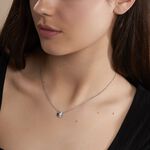 Collier Argent Valente Oxydes De Zirconium - Colliers solitaires Femme | Marc Orian