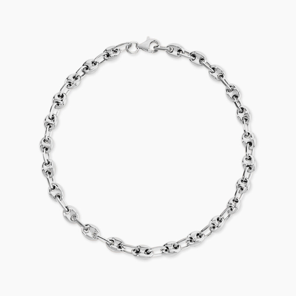 Bracelet Maille Argent Carrus - Bracelets fantaisie Homme | Marc Orian