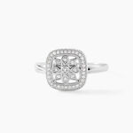 Bague Alixia Or Blanc Diamant - Bagues pierres pr&eacute;cieuses Femme | Marc Orian