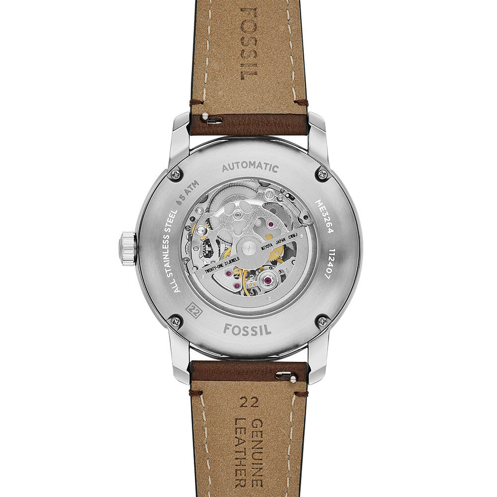 Montre Fossil Heritage Cr&egrave;me - Montres automatiques Homme | Marc Orian