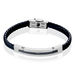 Bracelet Acier Blanc Christophe Oxyde De Zirconium - Bracelets cuir Homme | Marc Orian