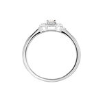 Bague Transmission Or Blanc Diamant - Solitaires Femme | Marc Orian