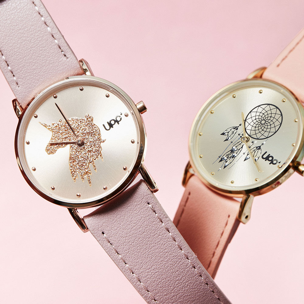 Montre Upp Solene Doré Rose - Montres étanches Enfant | Marc Orian