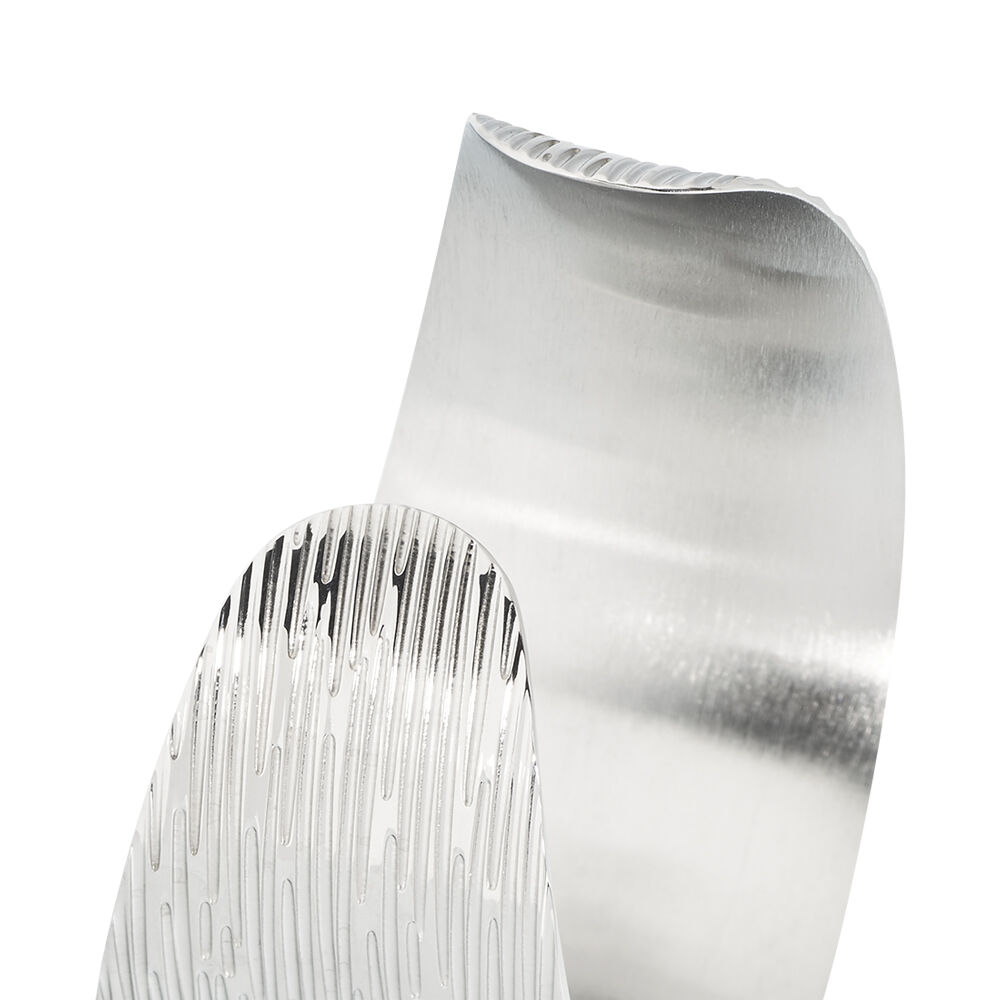 Bracelet Manchette Alesia Acier Blanc - Bijoux fantaisie Femme | Marc Orian