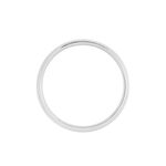 Alliance Circios Demi Jonc Classique Or Blanc - Alliances duo Unisex | Marc Orian