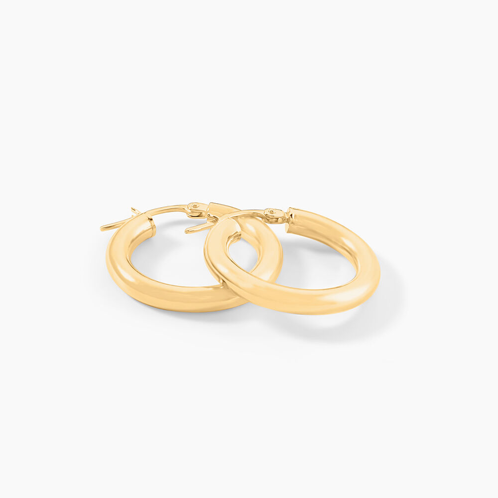 Créoles Or Jaune Rond - Créoles Femme | Marc Orian