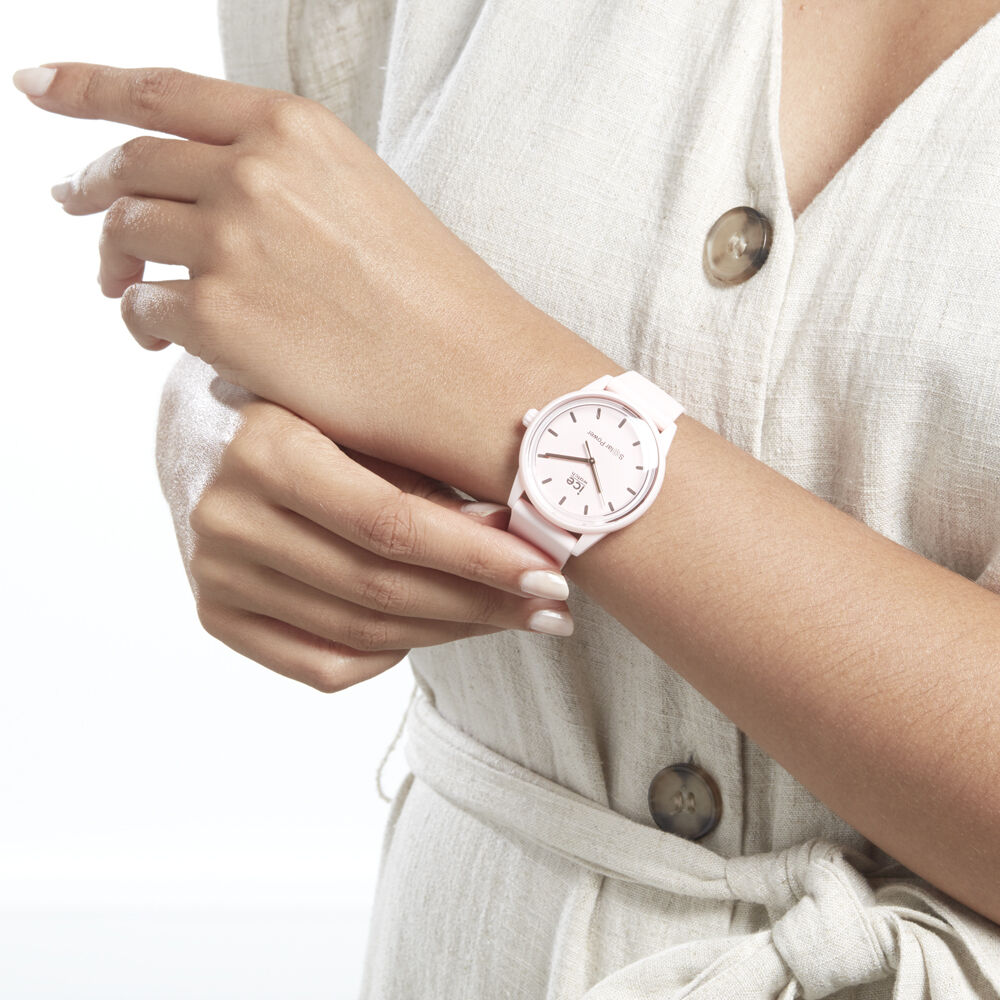 Montre Ice Watch Solar Power Rose - Montres étanches Femme | Marc Orian